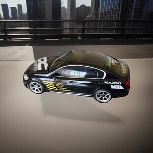 NIKKO RC Car Lexus GS430, No Remote, Not Tested Read Description